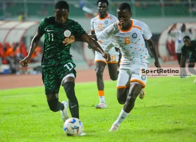 WAFU B Tournament: Nigeria Beat Niger Republic Qualify for 2025 Africa U20 Cup of Nations