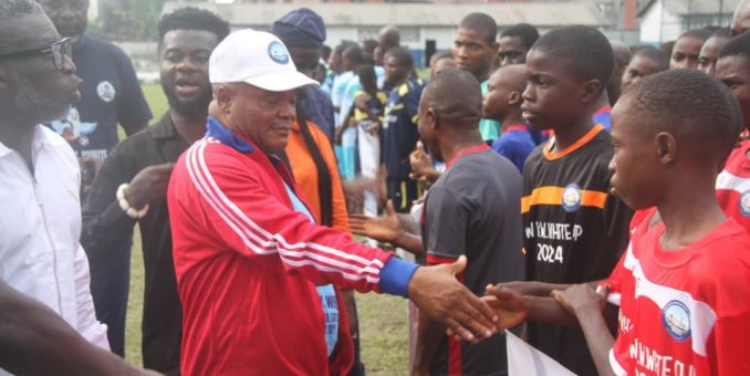 NDDC Returns W W White Football Talent Hunt in Port Harcourt