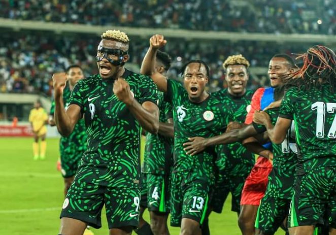 Osimhen Equals Odegbami Record As Nigeria Qualify For 35th AFCON Finals In Morocco