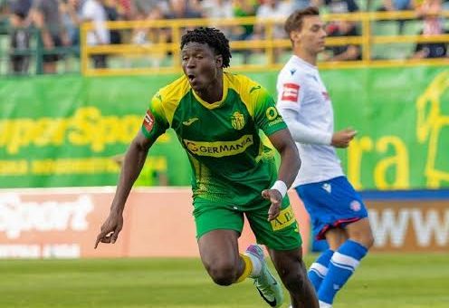 Nigerian Striker Salim Lawal Named In Croatia League’s Team of The Week