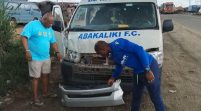 BREAKING NEWS: Abakaliki FC Bus Involved in Accident
