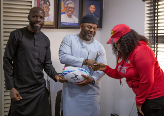 Gilbert Rugby Donates 1,000 Balls to Nigeria Rugby Federation