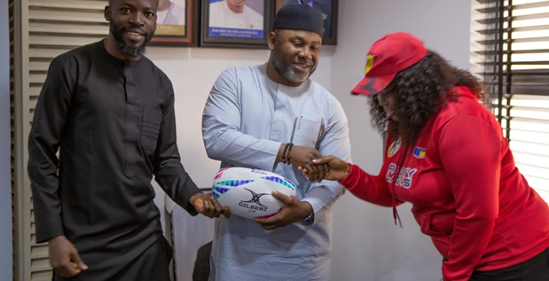 Gilbert Rugby Donates 1,000 Balls to Nigeria Rugby Federation