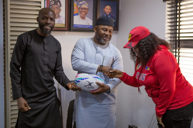 Gilbert Rugby Donates 1,000 Balls to Nigeria Rugby Federation