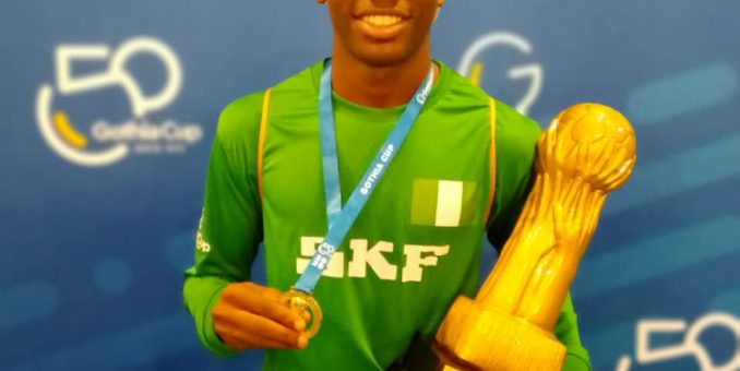 WAFU U-17: SS2 Student Onyekachukwu Onyemaechi Targets Golden Eaglets’ Goalkeeping Position