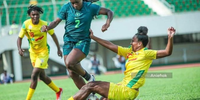 Ihezuo, Okoronkwo Star AS Falcons Beat Bénin’s Amazons in WAFCON 2026 Qualifier