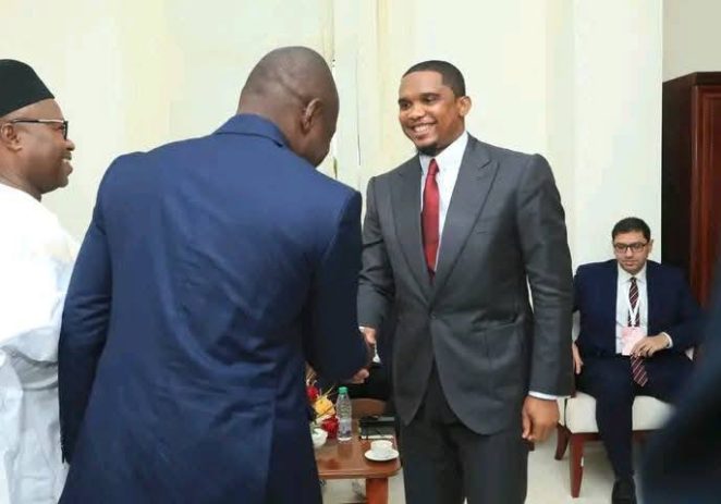 Eto’o Secures Second Term as Cameroon FA President