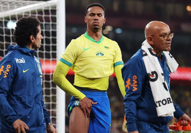 Arsenal’s Gabriel Injured in Brazil Friendly win