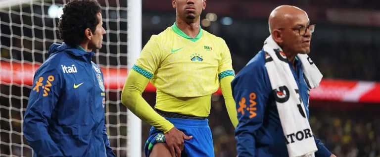 Arsenal’s Gabriel Injured in Brazil Friendly win