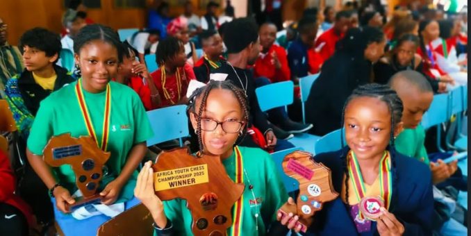 NSC Hails Nigeria’s Performance at 2025 Africa Youth Chess Championships