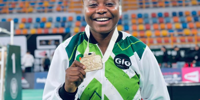 Eniola Bolaji wins Gold at Egypt Int’l Para Badminton Championship