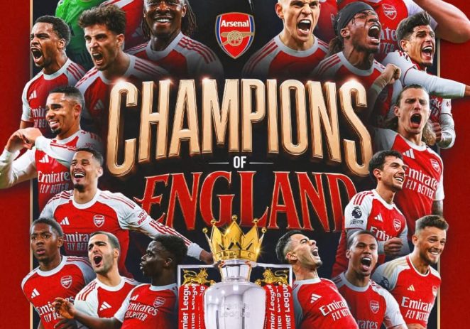 Arsenal are Premier League Champions After 22 Years