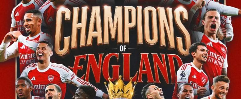 Arsenal are Premier League Champions After 22 Years