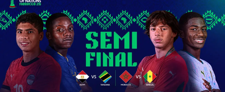 Morocco battle Senegal, Egypt faces Tanzania in U-17 AFCON semis