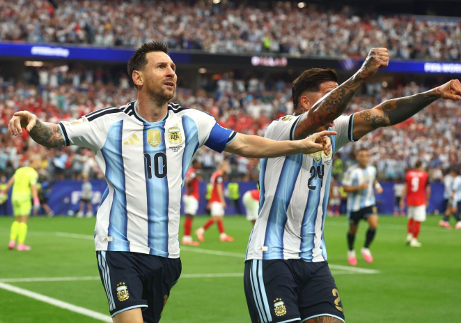 Messi Breaks World Cup Record as Argentina beat Austria to reach Round of 32