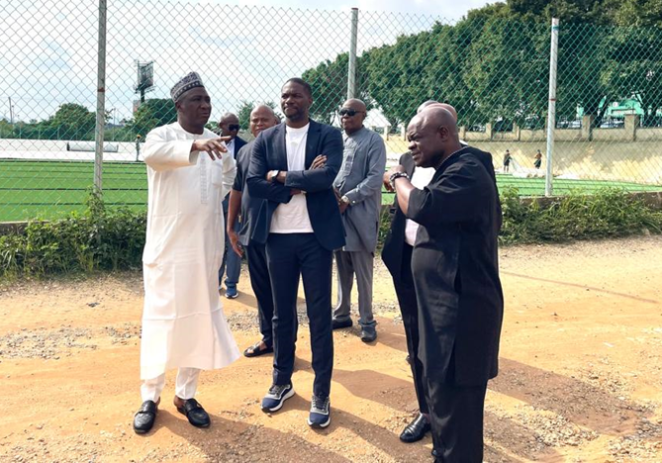 CAF Scribe Pays Working Visits to Nigeria, Emphazises on Infrastructural Development