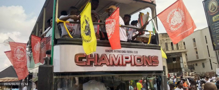 NPFL Title Triumph: Gov. Mbah Splashes ₦150 Million on Rangers, Gifts Land; Assures CAF Champions League to be Played in Enugu
