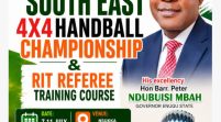 South East 4×4 Handball Championship, Referees Training End in Enugu On Saturday