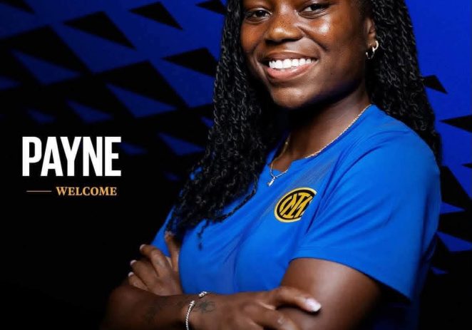 Super Falcons Forward Toni Payne Joins Inter Milan Until 2028