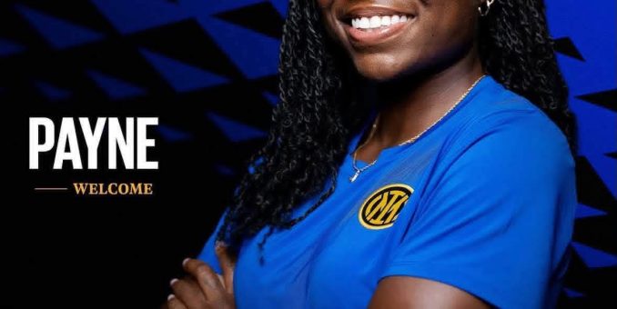 Super Falcons Forward Toni Payne Joins Inter Milan Until 2028