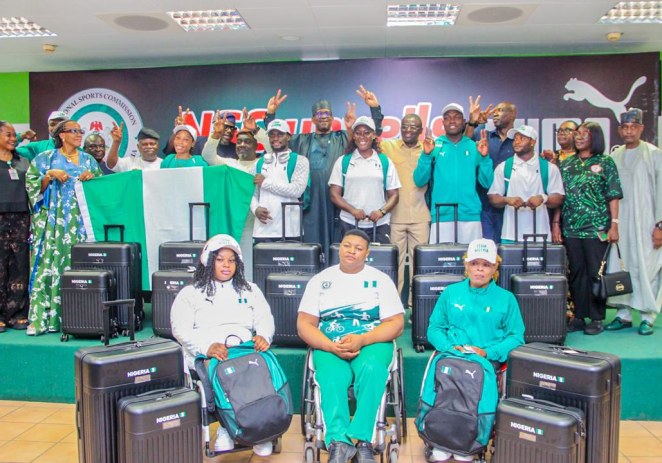 Commonwealth Games: Tinubu Sends Team Nigeria Off To Glasgow, NSC Unveils Puma As Kit Partner