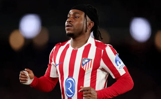 Lookman Resumes Training With Athletico Madrid Amidst Transfer Rumour