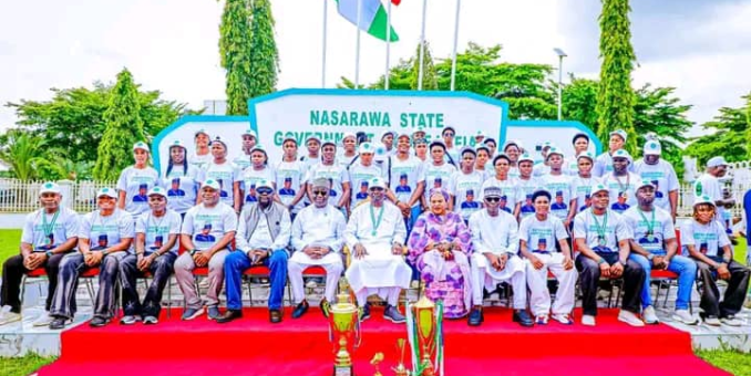 Governor Sule Doles out Over N75 Million, Cars to Women’s FA Cup Champions, Amazons, Nasarawa United, Feeder Team, State FA