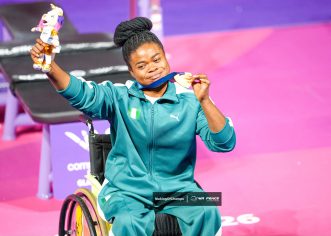 2026 C’Wealth Games: Team Nigeria 2nd on Medals Table with six medals on Day 1, breaks Multiple World Records