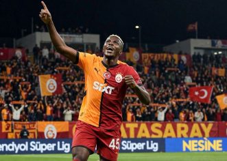 Osimhen Nets Twice as Galatasaray Thrash Erzurumspor in Turkish League