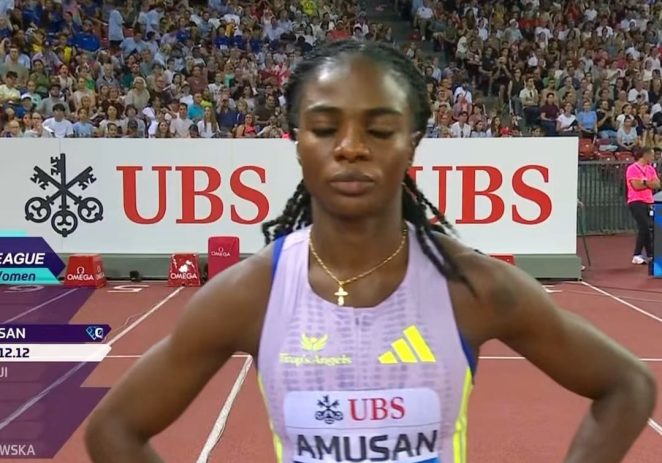 Tobi Amusan wins Italian Grand Prix