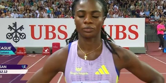 Tobi Amusan wins Italian Grand Prix