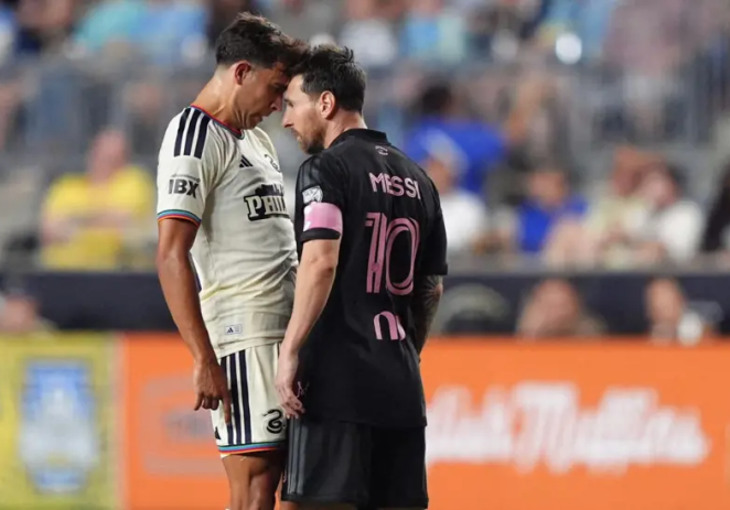 Messi Sanctioned for Slapping Opponent During MLS game