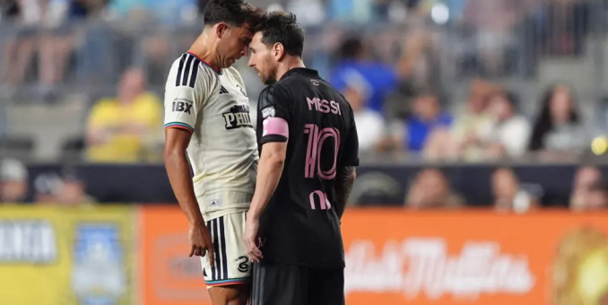 Messi Sanctioned for Slapping Opponent During MLS game