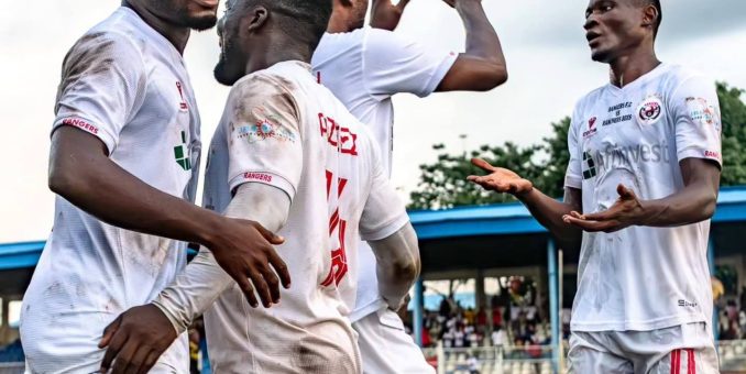 NPFL27: Enyimba Record First Win As Rangers Top Table after Rescheduled Matches