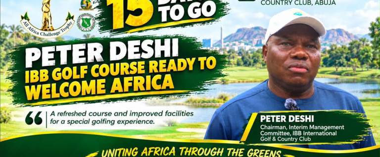 2026 All African Challenge: IBB Golf Country Club Ready to Host Africa Golfers – Deshi Assures 