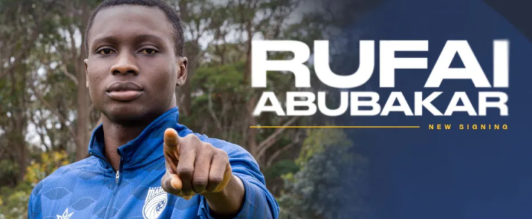 Australian Club Signs Flying Eagles Goalkeeper Rufai Abubakar